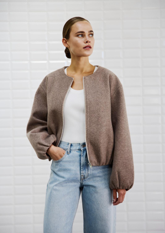 WBLKENNEDY BOMBER JACKET