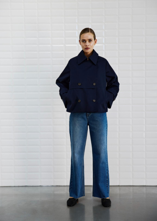 WBLOPHELIA SHORT TRENCHCOAT