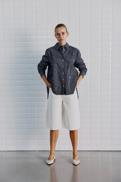 WBLGALA LONG DENIM BERMUDA