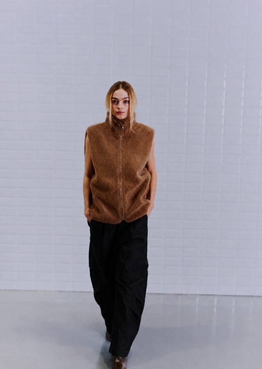 WBLPERNILLE PILE WAISTCOAT
