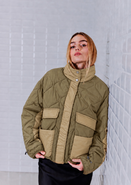WBLVEDA QUILTED JACKET