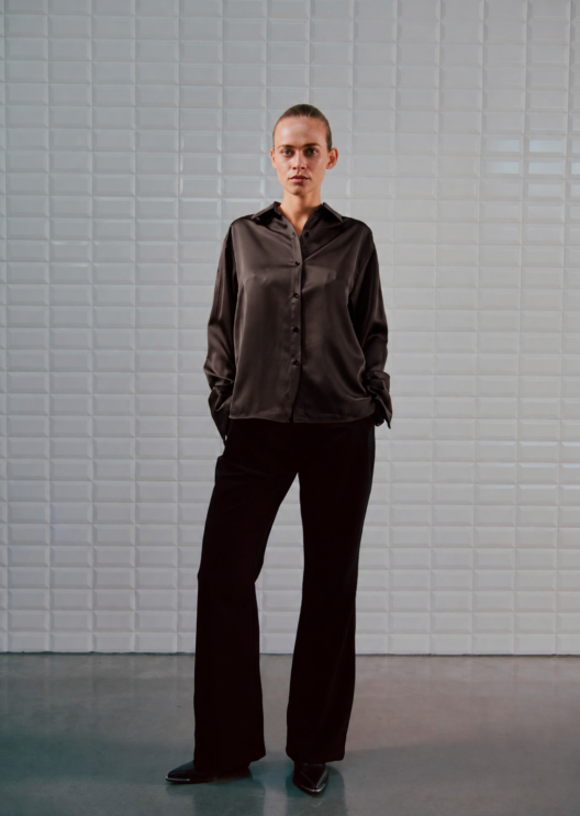 WBLLUNA SATEEN LS SHIRT